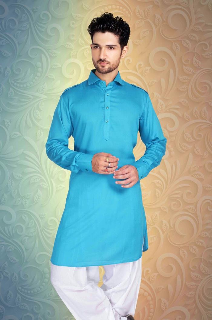 Ethnic Wear - MENS ETHNIC - PATHANI SET