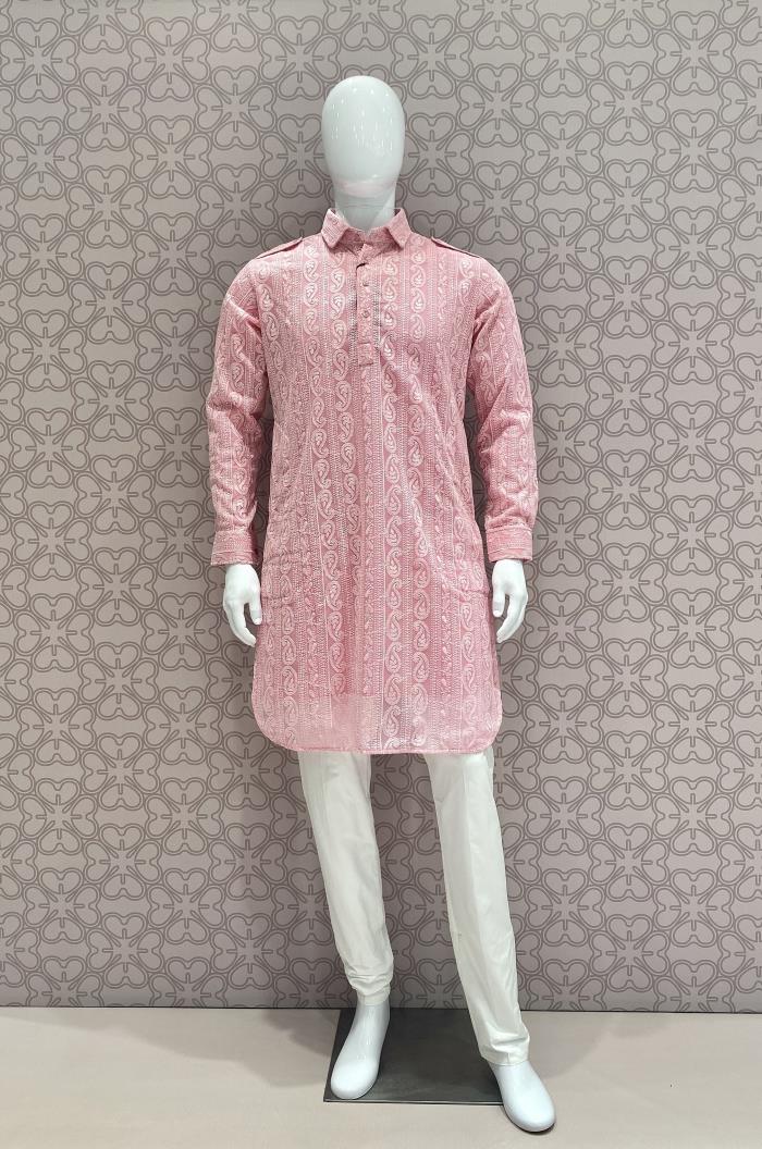 Ethnic Wear - MENS ETHNIC - PATHANI SET